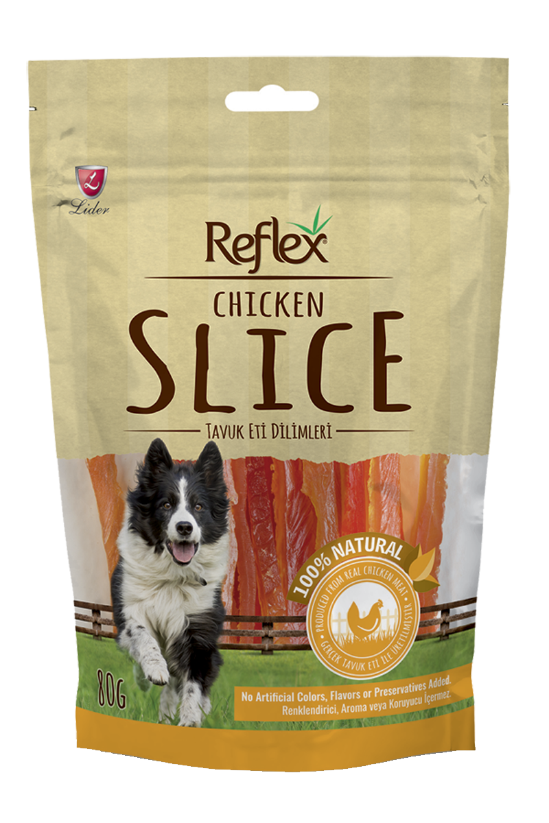 Reflex Kurutulmuş Tavuk Eti Dilimleri