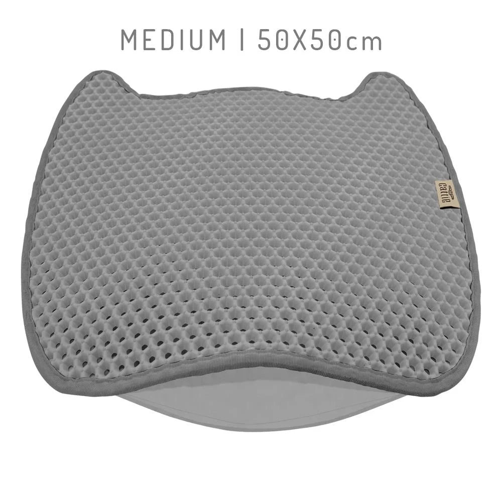 Cattie Taraklı Model Kum Toplayıcı Fonksiyonel Kedi Paspası - Kedi Model M Boy