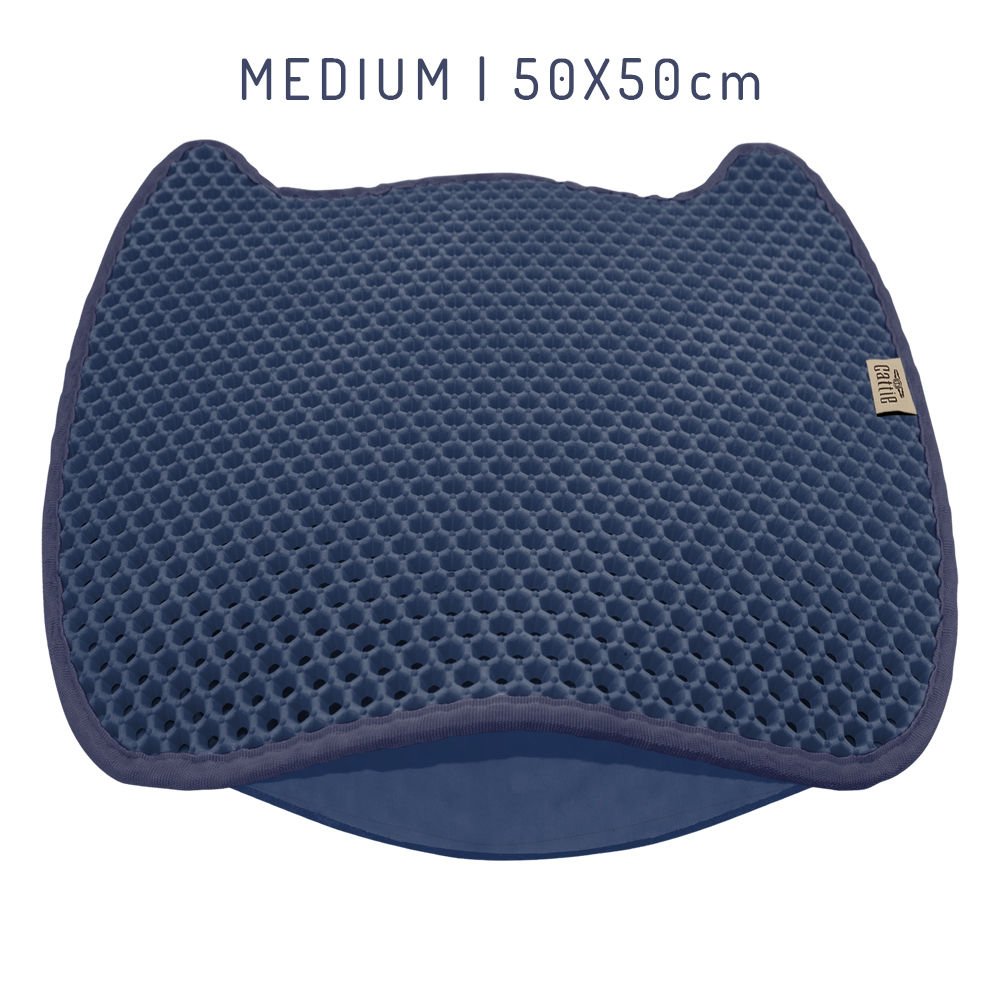 Cattie Taraklı Model Kum Toplayıcı Fonksiyonel Kedi Paspası - Kedi Model M Boy