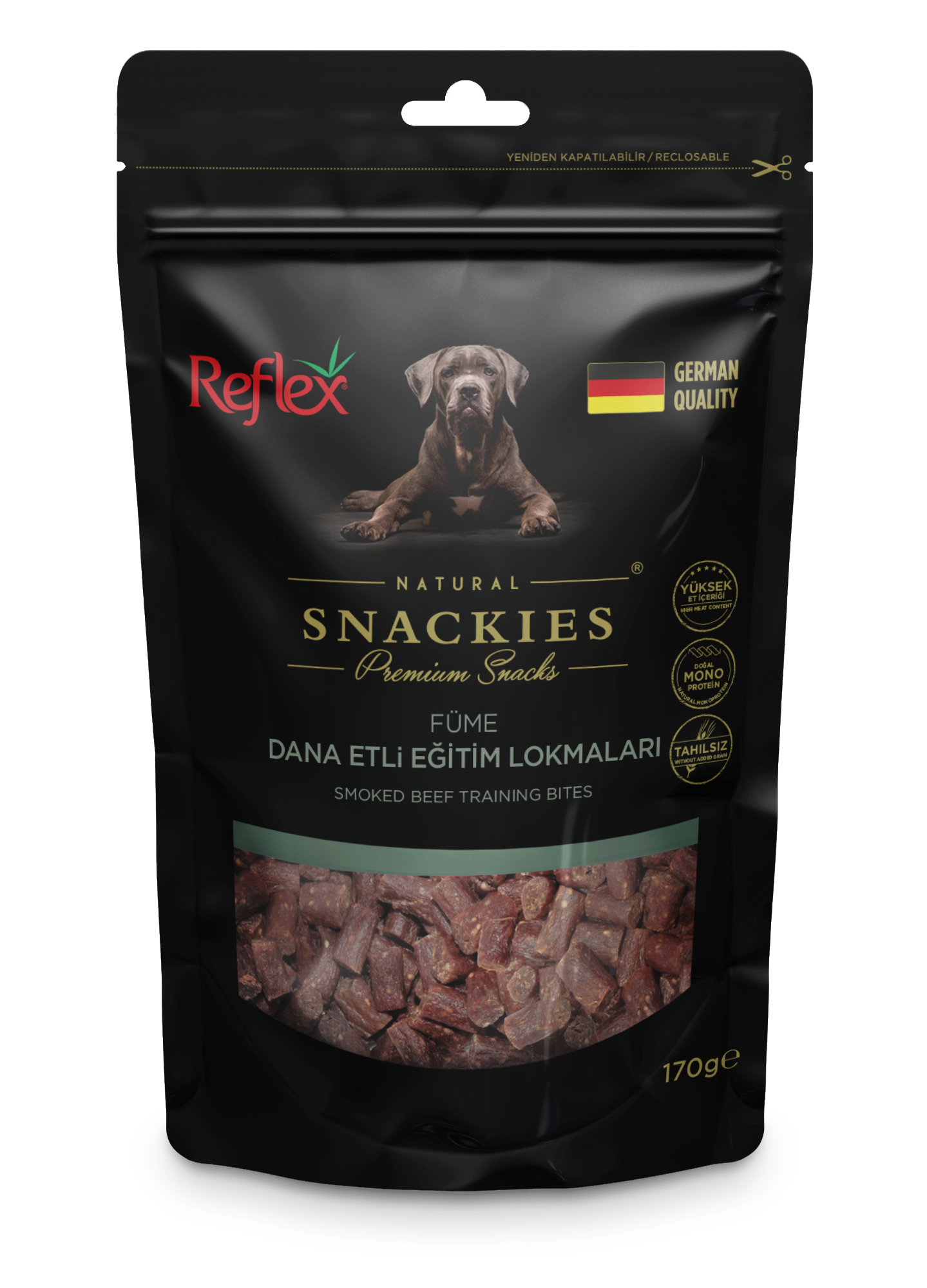 Snackies / Füme Dana Etli Eğitim Lokmaları REFLEX