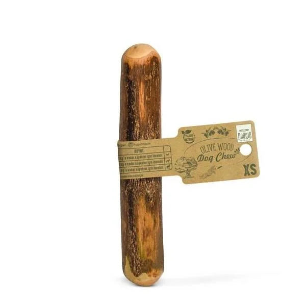 Doggie Doğal Zeytin Ağacı Çiğnenebilen Köpek Oyuncağı XS