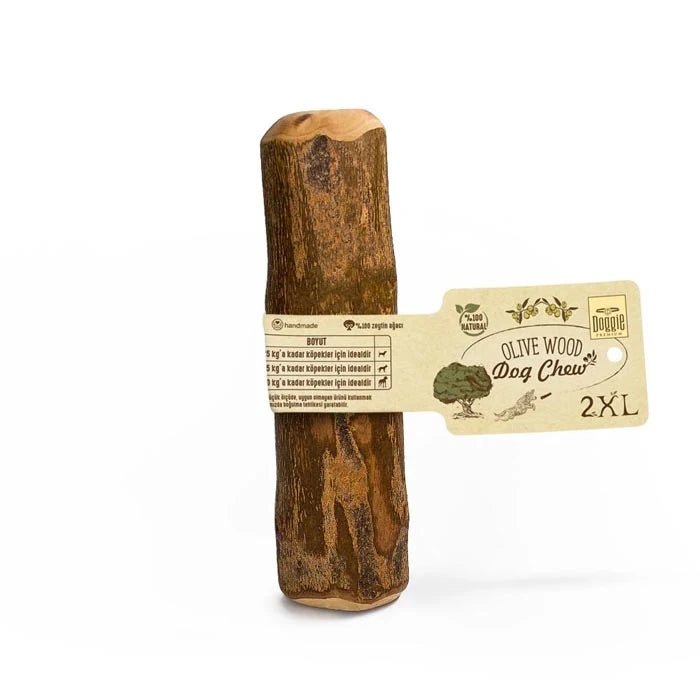 Doggie Doğal Zeytin Ağacı Köpek Çiğneme Oyuncağı XXLarge