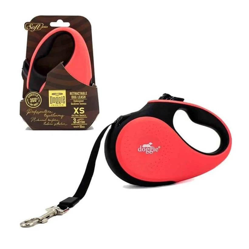 Doggie Otomatik Köpek Tasması Soft S 15 kg 5 mt