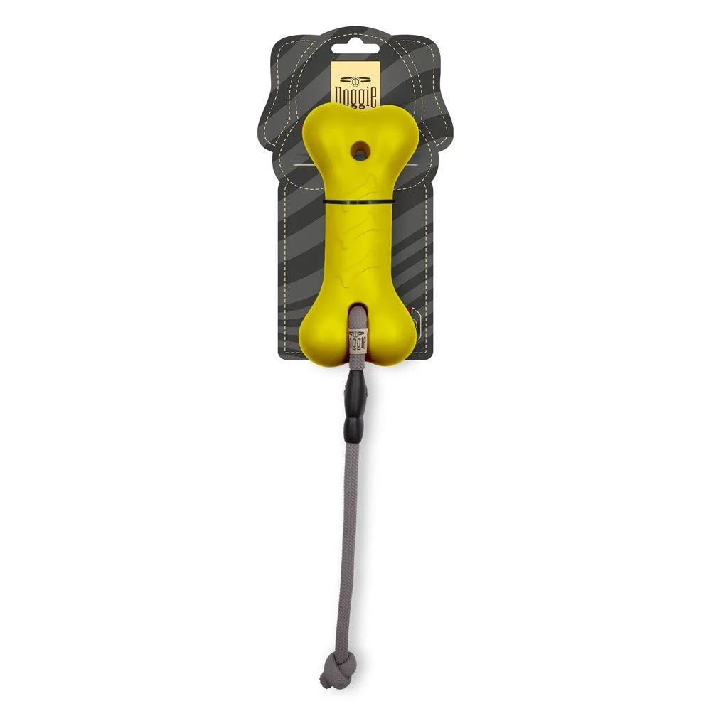 Doggie Eva Köpek Oyuncağı 20 cm – İpli Kemik