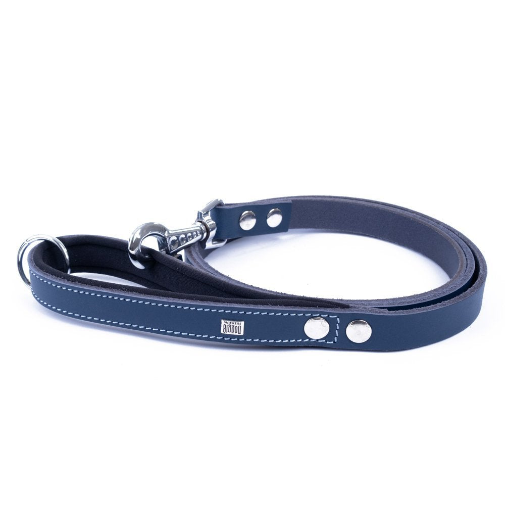 Doggie Konforlu Gerçek Deriden El Yapımı Köpek Gezdirme Kayışı 2x140cm