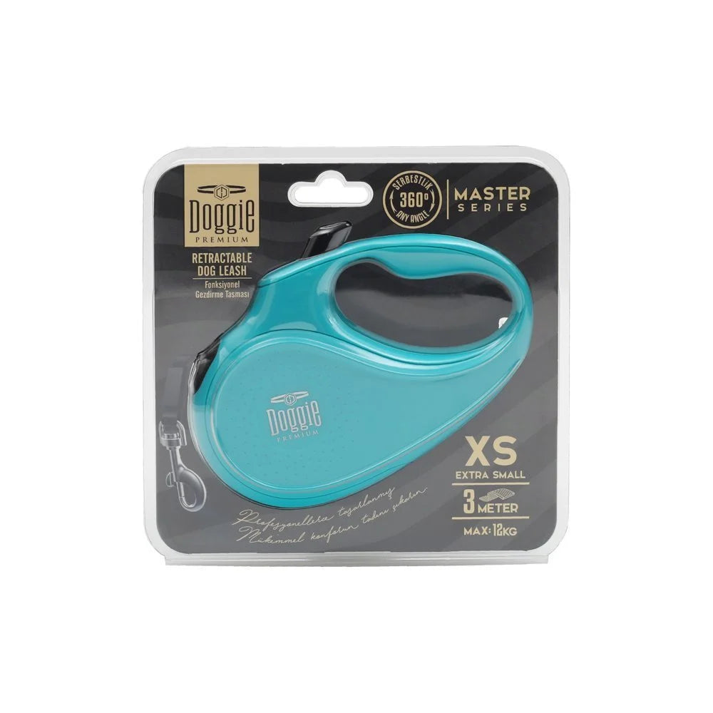 Doggie Master Serisi Otomatik Uzatma Tasması XS-12kg-3mt