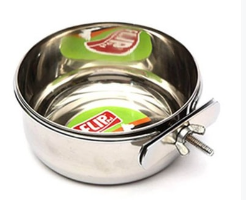 Flip Vidalı Metal Kuş Yemliği 600 Ml, 20 oz