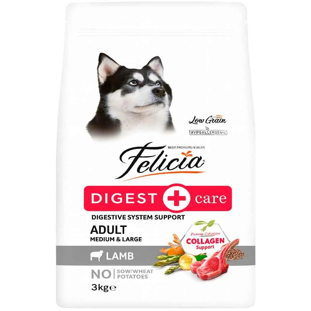 Felicia Köpek Maması Kuzu Etli Az Tahıllı 3 Kg