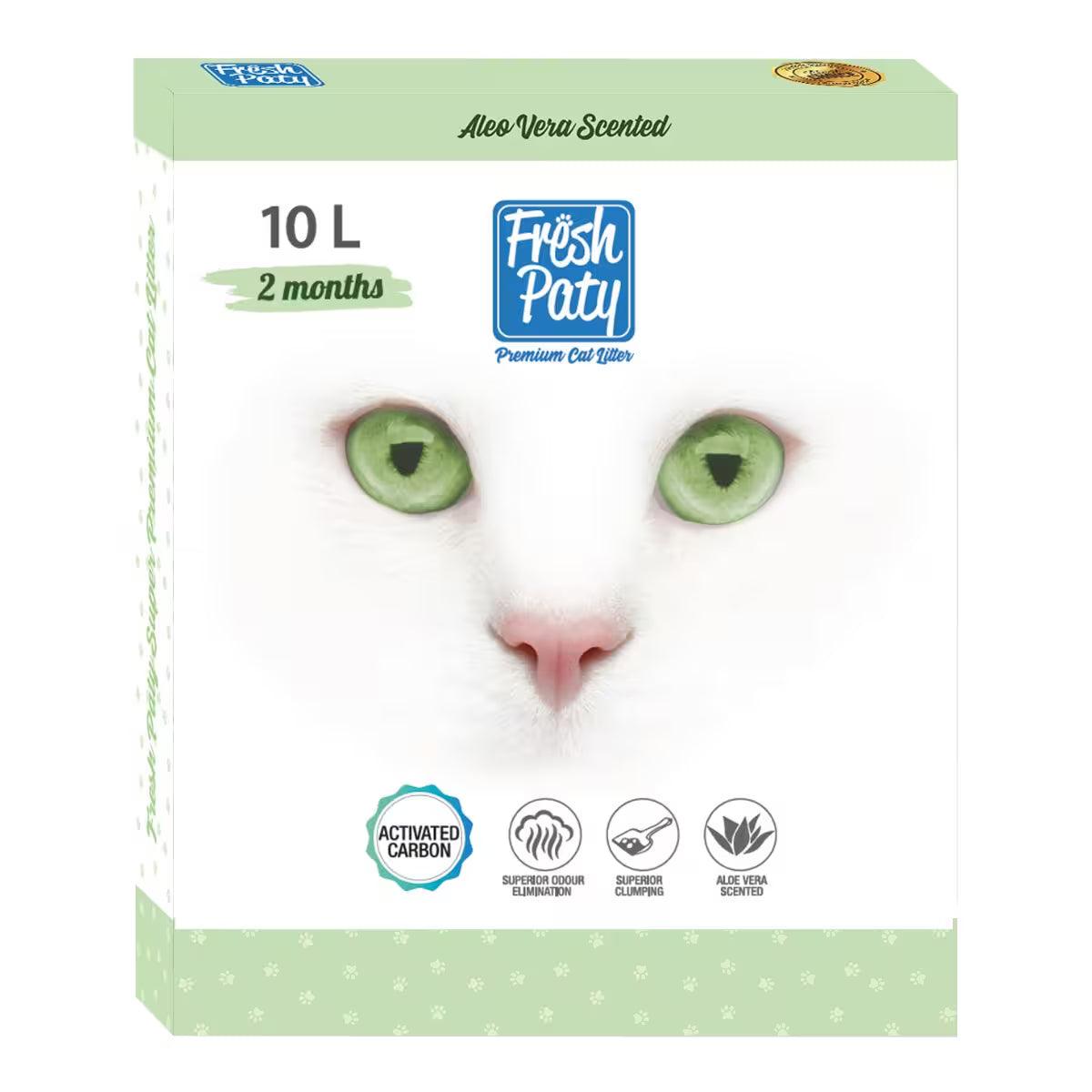 Fresh Paty Aktif Karbonlu Aloe Vera Kokulu Kedi Kumu