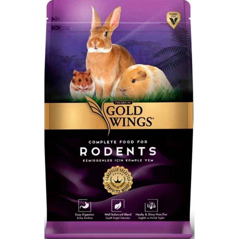 Gold Wings Premium Kemirgen Yemi 1 Kg