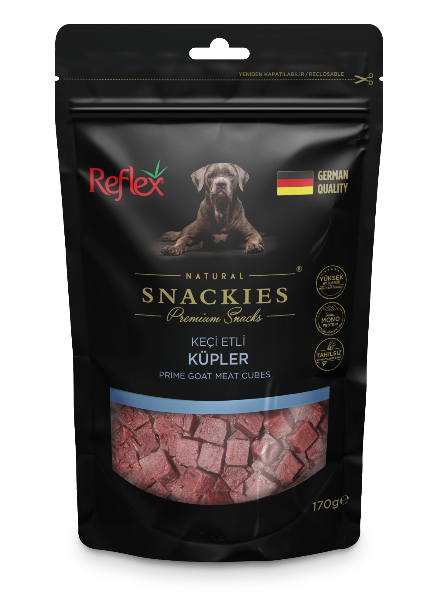 Snackies Keçi Etli Küpler REFLEX