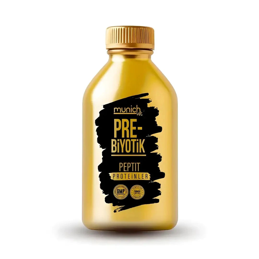 MunichVet Peptit Protein ve Prebiotik Altın Şişe 250 ML