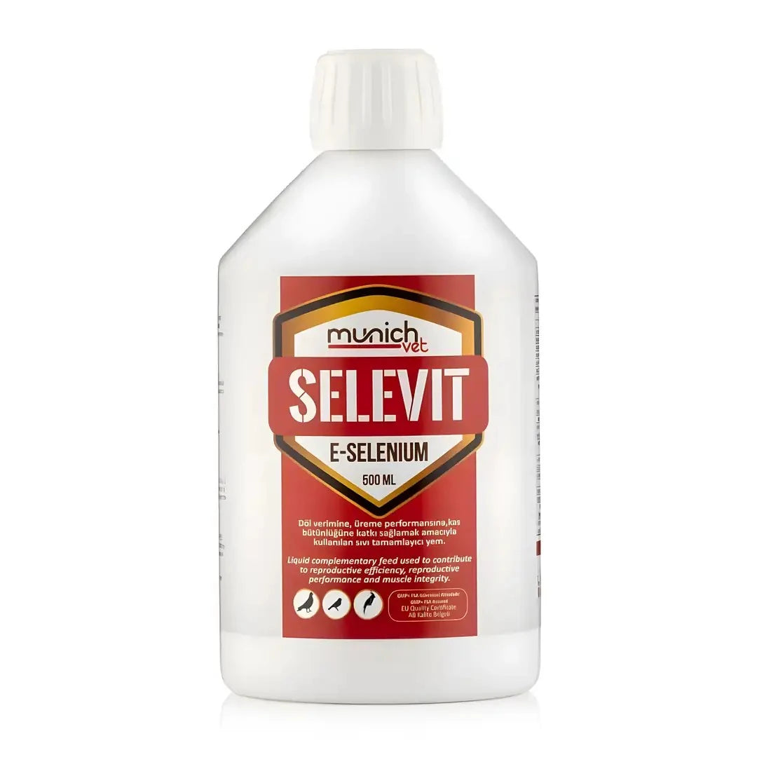 MunichVet Selevit Üreme Vitamini Selenyum + E Vitamini 500 ML