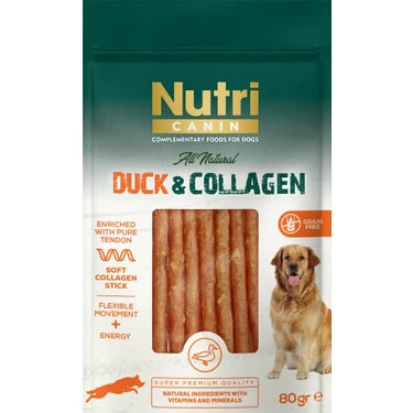 Nutri Canin Duck Collagen Ördekli Köpek Ödülü 80GR