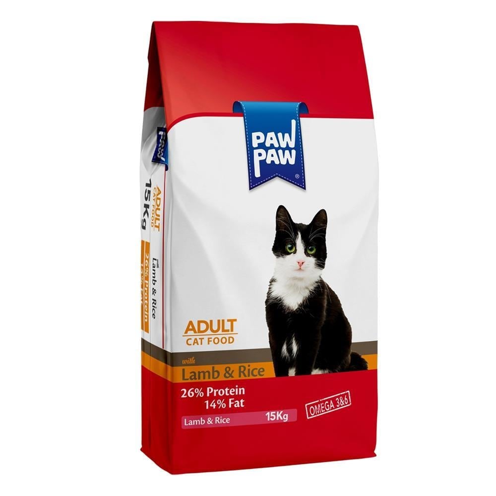 Paw Paw Kuzulu Yetişkin Kuru Kedi Maması 15 kg