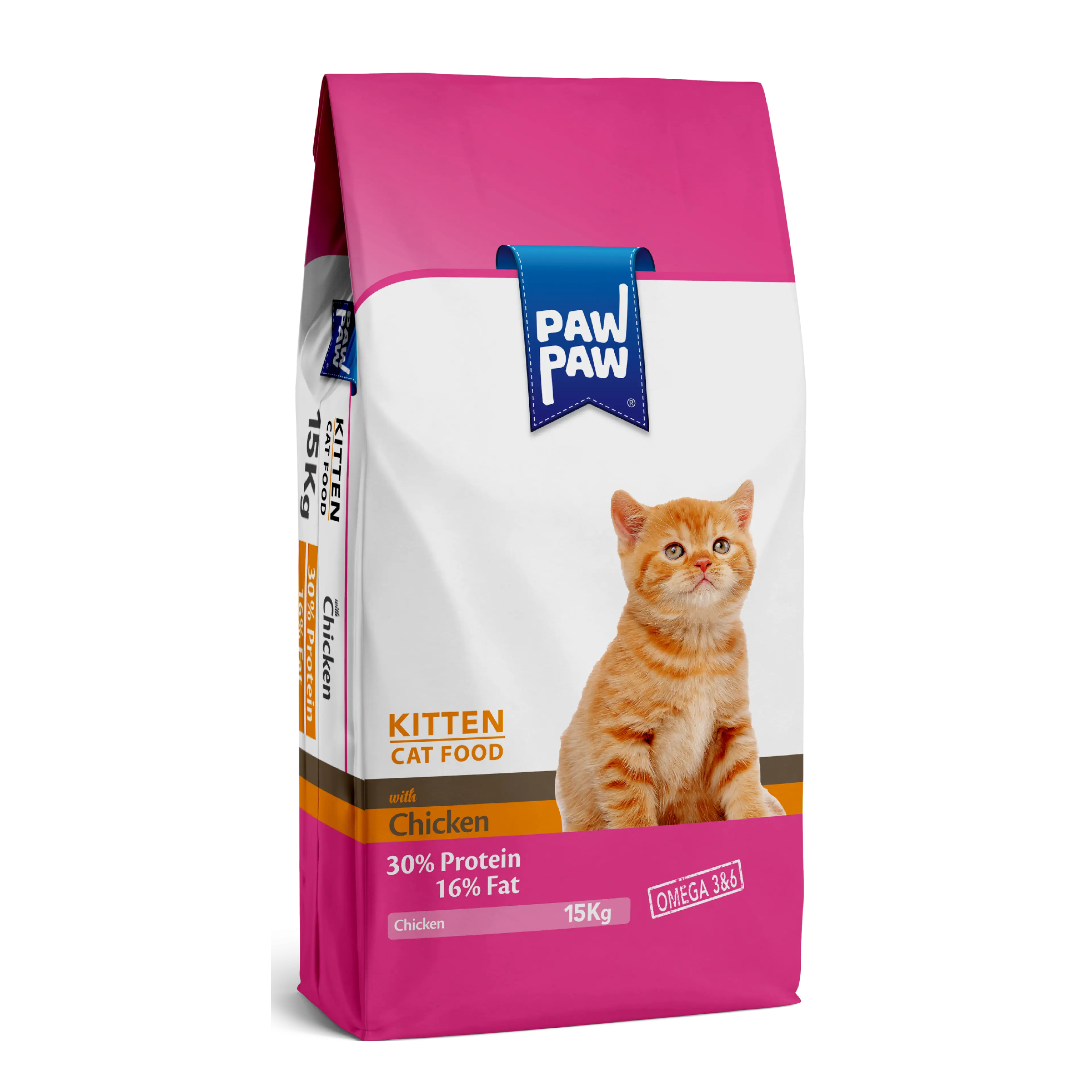 Paw Paw Tavuk Etli Yavru Kedi Maması 15 Kg