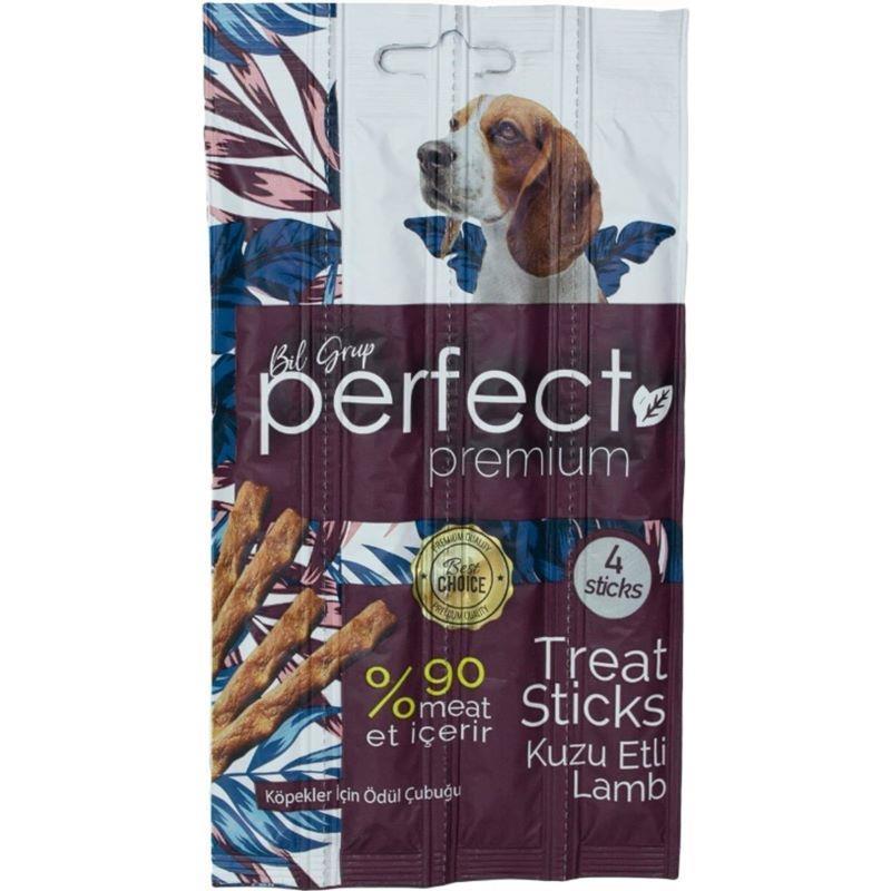 Perfect Kuzu Etli Köpek Ödül Çubuğu 4 Lü 20 Gr