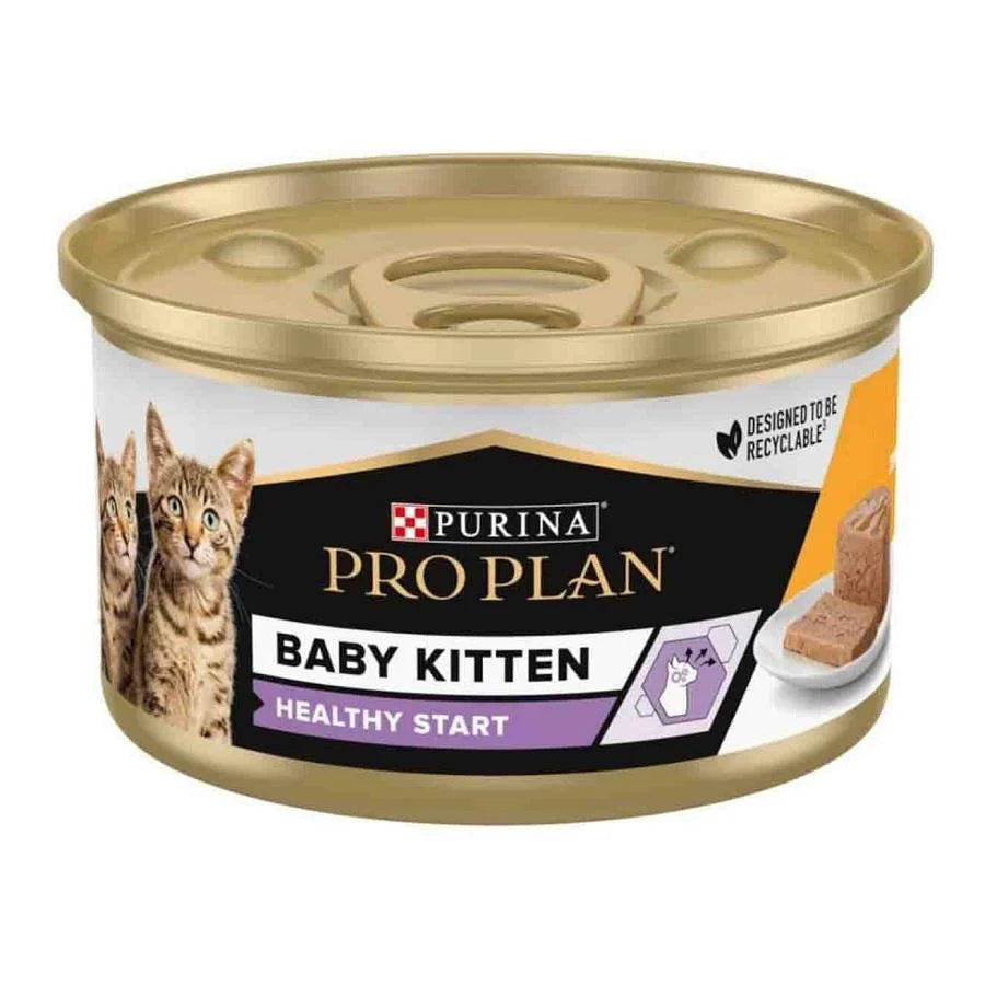 ProPlan Baby Kitten Tavuklu Yavru Kedi Konservesi 85 gr