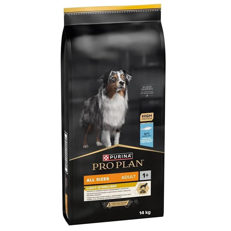 ProPlan Light Sterilised Balıklı Kuru Köpek Maması 14 KG