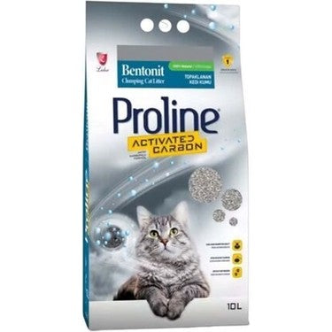 Proline Bentonit Aktif Karbonlu Kedi Kumu 10 Lt