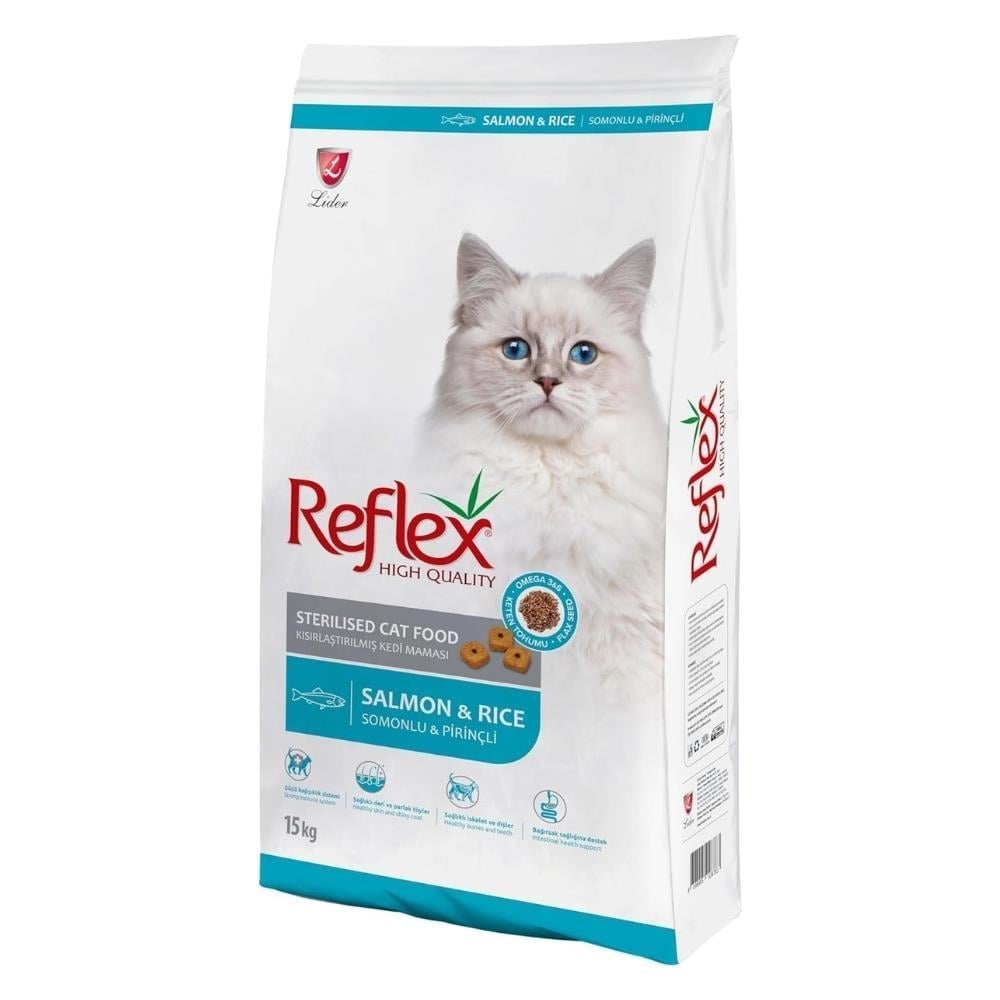 Reflex Sterilised Balıklı Kısırlaştırılmış Yetişkin Kuru Kedi Maması 15 kg