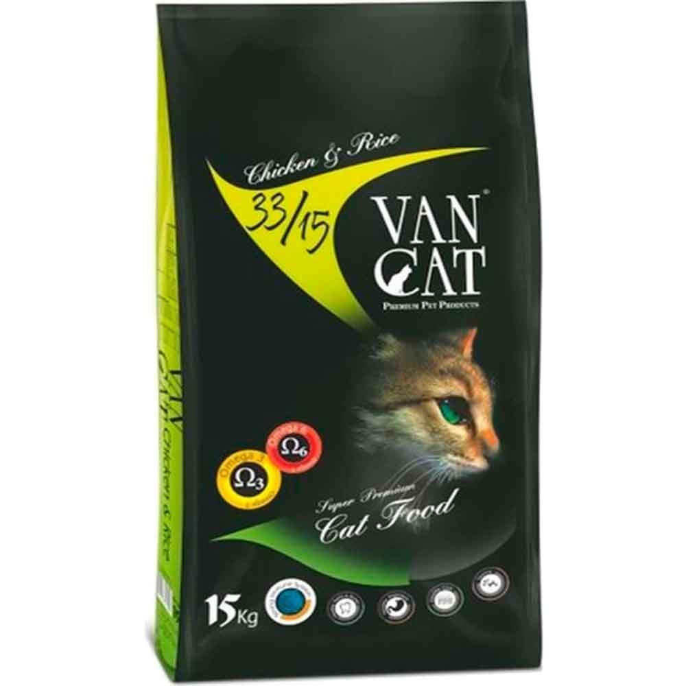 Vancat Tavuklu Yetişkin Kedi Maması 15 Kg