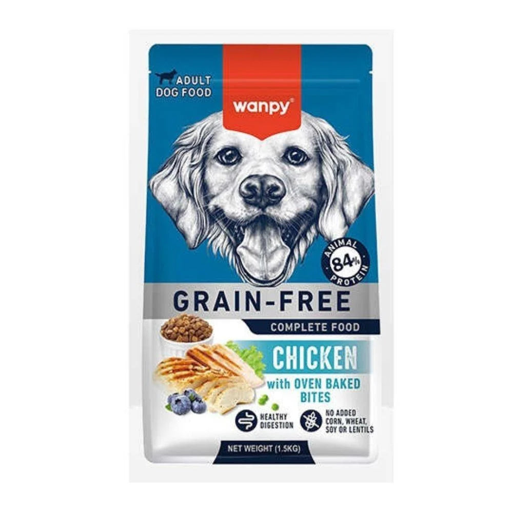 Wanpy Tahılsız Tavuklu Yetişkin Köpek Maması 1,5 kg