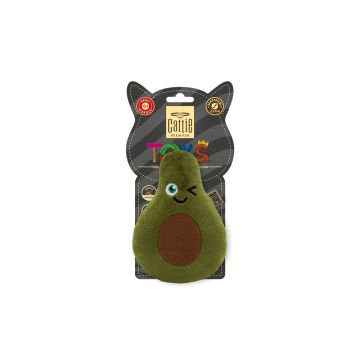 Cattie Matatabi İçerikli Kedi Oyuncağı Peluş Avokado 11Cm