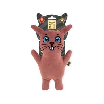 Cattie Matatabi İçerikli Kedi Oyuncağı Peluş Tavşan 20Cm