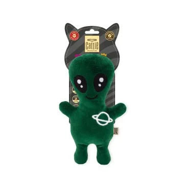 Cattie Matatabi İçerikli Kedi Oyuncağı Peluş Uzaylı 20Cm