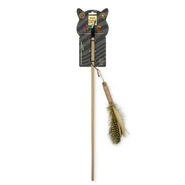 Cattie Matatabi İçerikli Kedi Oyuncağı Tüylü Olta 50Cm