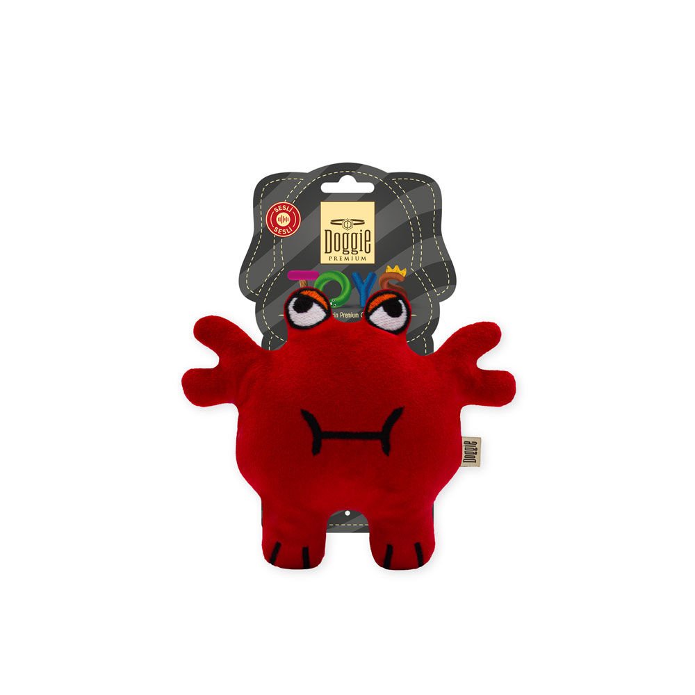 Doggie Premium Peluş Köpek Oyuncağı – Yengeç 15Cm