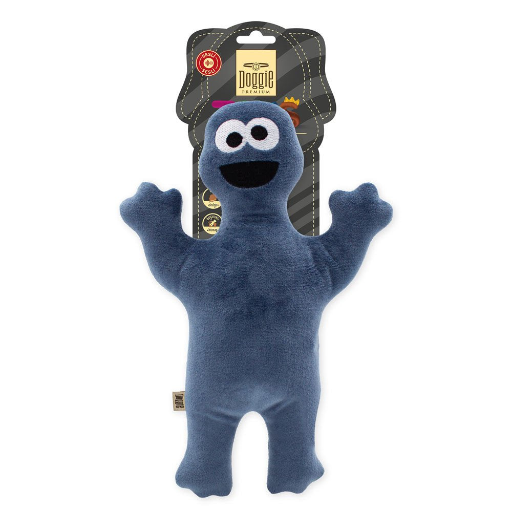 Doggie Premium Peluş Köpek Oyuncağı – Sevimli Canavar 28Cm