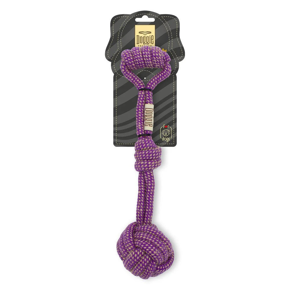 Doggie Köpek Oyuncağı – Pamuk Halat Sapan 35 cm