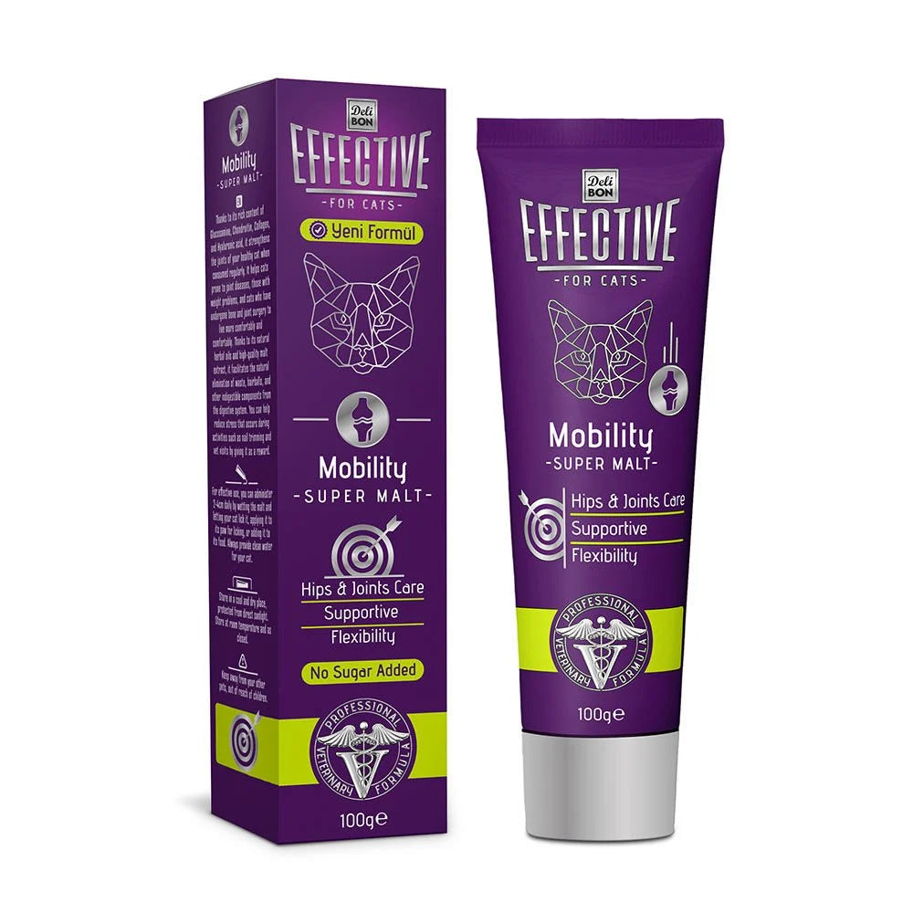 Deli Bon Effective Mobility – Super Malt (Kedi Eklem ve Hareket Desteği Macunu)