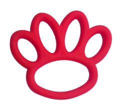 Klasik pati şeklinde kauçuk yavru köpek oyuncağı